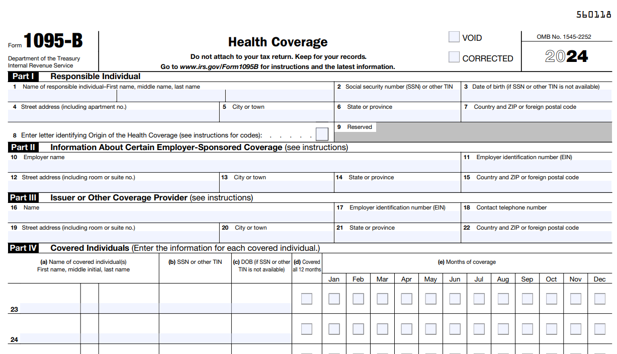 ACA Form 1095-B final